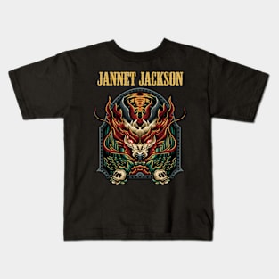 JANNET JACKSON BAND Kids T-Shirt